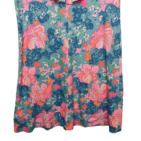 Lilly Pulitzer Alessa Swing Dress Size Small Surf Blue Luscious Lions $108 - Picture 14 of 15